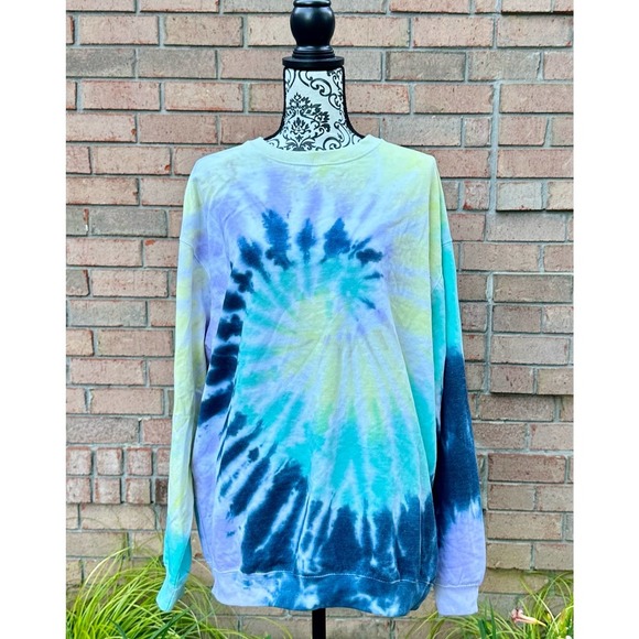 Daresay Tops - Nwt Daresay Tie Die Sweatshirt Size XL